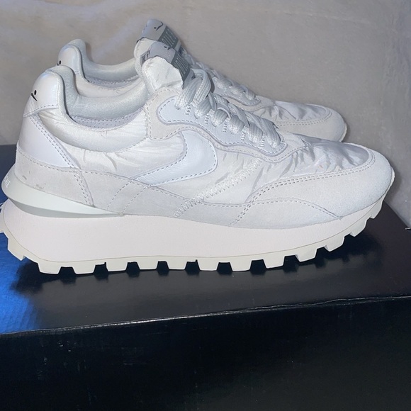 NWT VOILE BLANCHE Qwark Hype Suede Lace-Up Retro Sneakers - Picture 9 of 15